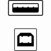 363606 5 usb kabel 2 0 usb a samec usb b samec 3m sedy plastic bag