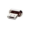 363618 2 usb kabel s koncovkami 2 0 usb a samec microusb samec apple lightning samec usb c sam 1m kulaty opleteny stribrny ma