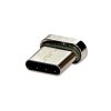 363618 3 usb kabel s koncovkami 2 0 usb a samec microusb samec apple lightning samec usb c sam 1m kulaty opleteny stribrny ma