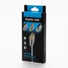 363618 usb kabel s koncovkami 2 0 usb a samec microusb samec apple lightning samec usb c sam 1m kulaty opleteny stribrny ma