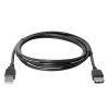 363534 1 usb prodluzka 2 0 usb a samec usb a samice 1 8m cerna