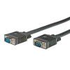 363402 video kabel svga d sub samec svga d sub samec 15m zlacene konektory stineny cerna