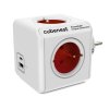 408762 cubenest powercube 0 1m original usb pd 20w a c cervena powercube 4 zasuvky usb a c power delivery 20w