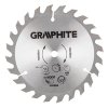 Řezný kotouč na dřevo z MN65, 55H666, náhradní kotouč pro 58G008, na dřevěné materiály, Graphite