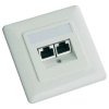 377166 zasuvka pod omitku cat 6 pod uhlem 45 deg
