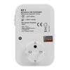 378783 2 zasuvka s mechanickym 24h casovacem 230v 50hz max 3500w bila virone casovac