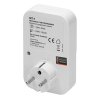 378783 3 zasuvka s mechanickym 24h casovacem 230v 50hz max 3500w bila virone casovac