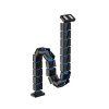 411927 organizer kabelu magneticky husi krk cerno modry 1285mm pro vyskove nastavitelne stoly powerton