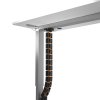 411930 3 organizer kabelu magneticky husi krk cerno oranzovy 1285mm pro vyskove nastavitelne stoly powerton