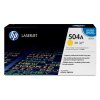 originální toner HP CE252A, HP 504A (7000 stran) yellow žlutý originální toner pro tiskárnu