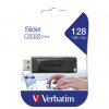 Verbatim USB flash disk, USB 2.0, 128GB, Slider, černý, 49328