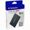 Interní disk SSD Verbatim interní SATA III, 256GB, Vi550, 49351, 560 MB/s-R, 460 MB/s-W