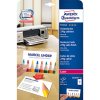 vizitky  s hladkým okrajem  Avery Zweckform 85x54mm  A4  270 g/m2  25 listů