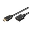 Prodlužovací video kabel HDMI 2.0 - Premium High Speed  HDMI samec - HDMI samice  5m  pozlacené kone