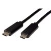 USB kabel (3.1)  USB C samec - USB C samec  0.5m  černý  plastic bag