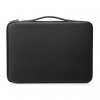 Pouzdro na notebook 15,6", HP Carry, černé z voděodolného materiálu, s koženou rukojetí, HP