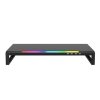 Marvo  Podstavec pod monitor  DZ-01  4x USB Hub 2.0  černý  plast  20 kg nosnost  Rainbow podsvícení