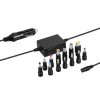 univerzální autoadaptér pro notebooky QuickTIP-CAR 65W  18,5-20V  3250-3510A  Avacom do autozapalova