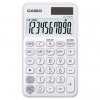 Casio Kalkulačka SL 310 UC WE, bílá, kapesní, desetimístná, duální napájení