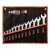 Očkoploché klíče, 09-752, Sada 12 ks, 6-22 mm, NEO TOOLS