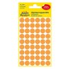 358812 avery zweckform etikety 12mm oranzove 54 etiket znackovaci baleno po 5 ks 3148 pro rucni popis