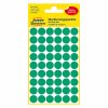 358800 avery zweckform etikety 12mm zelene 54 etiket znackovaci baleno po 5 ks 3143 pro rucni popis