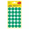 358731 avery zweckform etikety 18mm zelene 24 etiket znackovaci baleno po 4 ks 3006 pro rucni popis