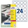 359103 1 avery zweckform etikety 40mm a4 matne bile 480 etiket s ochranou proti manipulaci baleno po 20 ks l6112 20 pro laserove ti