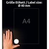 359103 7 avery zweckform etikety 40mm a4 matne bile 480 etiket s ochranou proti manipulaci baleno po 20 ks l6112 20 pro laserove ti