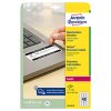 358983 avery zweckform etikety 45 7mm x 25 4mm a4 bile 40 etiket permanentni odolne vuci manipulaci baleno po 20 ks l6145 20 pro