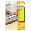 359118 avery zweckform etikety 45 7mm x 25 4mm a4 matne bile 800 etiket s ochranou proti manipulaci baleno po 20 ks l6145 20 pro