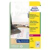 359214 avery zweckform etikety 60mm x 40mm a4 bile 24 etiket na kabely baleno po 20 ks l7950 20 pro laserove tiskarny a kopirky