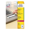 359121 avery zweckform etikety 63 5mm x 33 9mm a4 matne bile 480 etiket s ochranou proti manipulaci baleno po 20 ks l6146 20 pro