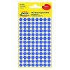 358872 avery zweckform etikety 8mm modre 104 etiket znackovaci snimatelne baleno po 4 ks 3591 pro rucni popis