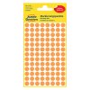 358839 avery zweckform etikety 8mm neon oranzova 104 etiket znackovaci baleno po 4 ks 3178 pro rucni popis