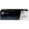 originální toner HP CE321A (HP 128A) cyan modrý azurový originální toner pro tiskárnu
