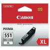 originální Canon CLI-551gy XL grey cartridge šedá originální inkoustová náplň pro tiskárnu
