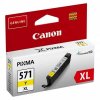 originální Canon CLI-571y XL yellow cartridge žlutá originální inkoustová náplň pro tiskárnu