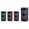 367854 2 defender reproduktor rage li ion 2 0 50w cerny regulace hlasitosti led podsviceni bt 5 0 tws dalkove ovladani 45hz 22khz