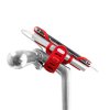 378747 1 drzak mobilu a powerbanky bone bike tie 3 pro pack na kolo nastavitelna velikost cerveny 4 6 5 silikon na riditka cervena