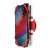 378747 3 drzak mobilu a powerbanky bone bike tie 3 pro pack na kolo nastavitelna velikost cerveny 4 6 5 silikon na riditka cervena