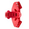 378747 6 drzak mobilu a powerbanky bone bike tie 3 pro pack na kolo nastavitelna velikost cerveny 4 6 5 silikon na riditka cervena