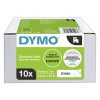 355914 dymo originalni paska do tiskarny stitku dymo 2093096 cerny tisk bily podklad 7m 9mm 10ks v baleni cena za baleni d1