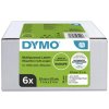 359403 dymo papirove stitky 57mm x 32mm bile multifunkcni snimatelne 6 x 1000 ks 2093094 6 roli v baleni cena za baleni