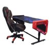 377277 3 e blue herni stul egt003bk 165x88cm 70 89 2cm rgb podsviceni vyskove nastavitelny s podlozkou pod mys