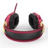 367488 6 e blue iron man ehs908 herni sluchatka s mikrofonem ovladani hlasitosti cervena 2x 3 5 mm jack usb