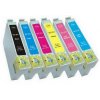sada Epson T0807 (T0801, T0802, T0803, T0804, T0805, T0806) kompatibilní cartridge, inkoust pro tiskárnu