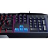 366732 2 genius gx gaming scorpion k215 klavesnice cz sk herni odolna proti politi typ dratova usb cerna