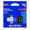 318027 goodram pametova karta micro secure digital card all in on 32gb multipack m1a4 0320r12 uhs i u1 class 10 multipack se cteck