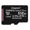 318003 kingston pametova karta canvas select plus 512gb micro sdxc sdcs2 512gbsp uhs i u1 class 10 a1